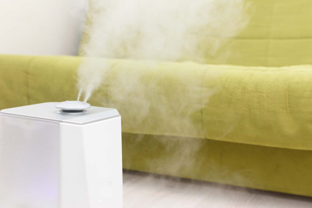 humidifiers help allergies concept image